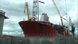 SEAROSE FPSO IN BELFAST.