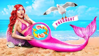 How to go from Ugly to Pregnant Mermaid!