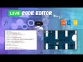 Live Code Editor App Using HTML CSS JavaScript | Codepen Clone