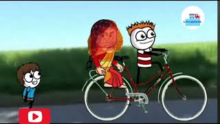 जीजा मेरी बहनिया को कहां ले जा रहा है। comedy 😅😅😅⭐ video. #funny #animation #comedy #cartoon #short