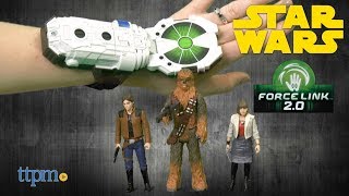 Star Wars Force Link 2.0 Starter Set and Chewbacca and Qi'Ra (Corellia) Figures from Hasbro