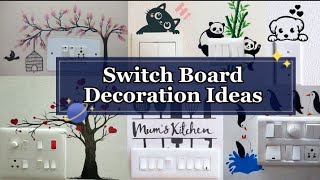 Switch Board decoration ideas | wall decoration ideas...