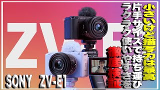 外出カメラの決定版！小さくて描写力はもいいし持ち運びもしやすいSony ZV-E1を借りて使ってみた結果わかった良い事と買う前に気をつけた方がいい事を紹介＃一眼レフ＃Vlog