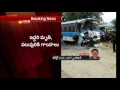 two rtc bus hits in chittoor district driver s spot dead several injured