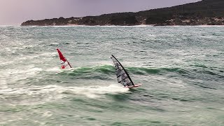 WINDSURFING HUGE ATLANTIC SWELLS