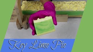 Making Key Lime Pie Soap