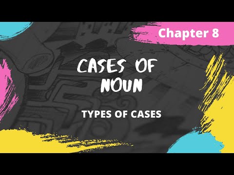 What kind of noun is case?