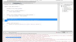 SPRING FRAMEWORK BEAN LIFECYCLE DEMO