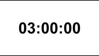 3-Hour Timer Countdown White-Background