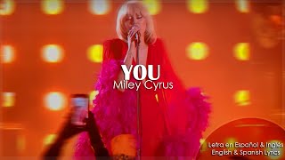 • You - Miley Cyrus || Letra en Español & Inglés | HD