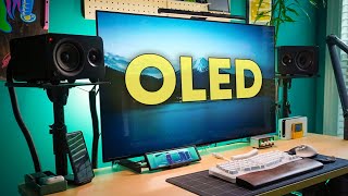 My OLED Desk Setup for 2023!