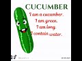 You know me? (Cucumber)kids🥰