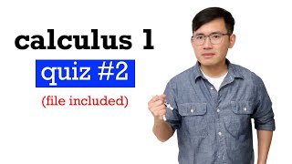my calculus 1 derivative quiz