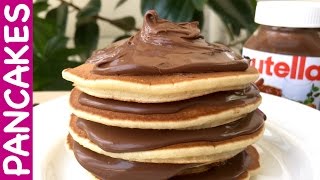 How to Make Delicious American Pancakes with Nutella (Step By Step Recipe)