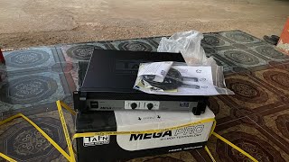 เพาเวอร์แอมป์  MEGA 9002 PRO แกะกล่องข้างในมีอะไร??