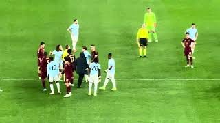 RISSA CLAMOROSA NEL DERBY…ESPULSO SOLO CASTELLANOS! ROMA LAZIO 2-0