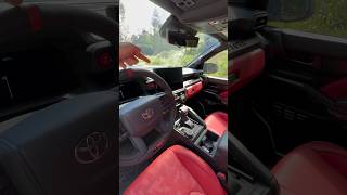 All-new 2024 Tacoma TRD Pro interior