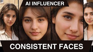How to Generate Consistent Faces in Stable Diffusion - Easy Methods ( Without Training)