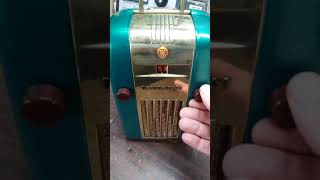 Westinghouse H 126 Fridge Radio Green