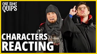 If D\u0026D Characters REACTED to Player Decisions | Live Sketch Comedy