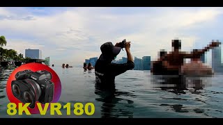 ADULTS ONLY end of Infinity Pool NOT FOR KIDS 8K/4K VR180 3D (Travel Videos/ASMR/Music)