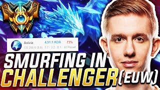 Froggen - SMURFING IN CHALLENGER | EUW !!!