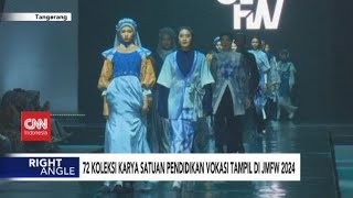 72 Koleksi Karya Satuan Pendidikan Vokasi Tampil di JMFW 2024