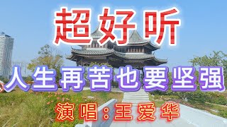 超好听伤感歌曲｜人生再苦也要坚强-王爱华