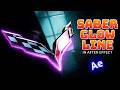 Create Saber Outline Animated  Tutorial in After Effects | Free Plugin