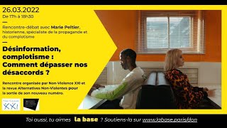 Rencontre-débat avec Marie Peltier : \