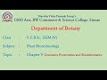 SYBSC Sem IV Plant Biotechnology Chapter V Genomics Proteomics and Bioinformatics