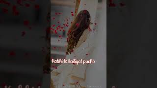 Khairiyat Pucho Female version WhatsApp Status || Sad Song full screen Status Video