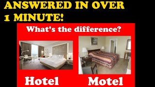 Uncovering the Difference: Hotels vs Motels Explained