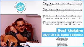 Rast Makamı • Kısa bir Nağme ve Ses Açma Çalışması  | ÜMA ~ Üsküdar Makam Atölyesi