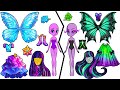 MLP Equestria as Fairies vs Demons in Anime Style- Paper Blind bags collection-Fashion video