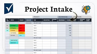 How to create a project intake Smartsheet (Organize Requests Easily)