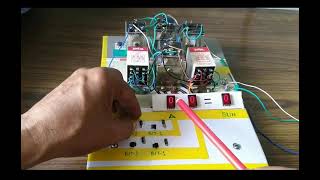 Relay Operated 2 Bit Adding Machine.
