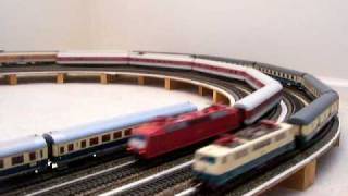 Fleischmann DB model trains (view 1)