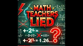 STOP MISUSING EXPONENTS - YOU WERE PROBABLY NOT TAUGHT THIS