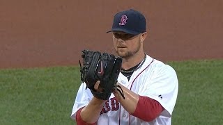 CLE@BOS: Lester strikes out four over 7 2/3 innings