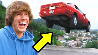 Jumping The Steepest Street In America!