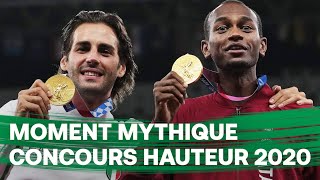 JEUX OLYMPIQUES - Les médailles d'or communes de Tamberi & Barshim au saut en hauteur à Tokyo (2020)