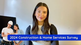 What Our 2024 Construction \u0026 Home Services Survey Says About The Future of the Industry | Taradel