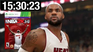 Attempting To Beat The Entire NBA 2K14 LeBron Path To Greatness in 1 video
