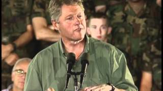 President Clinton's Address to Troops at Camp Casey