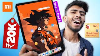 Xiaomi Pad 6 Unboxing! Under 20,000/-RS! 🤩 Best Tablet For Gaming \u0026 Students Snapdragon 870🔥