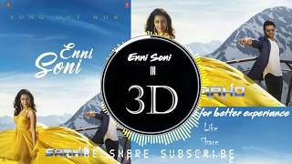 Saaho: Enni Soni 3D Song | Prabhas, Shraddha Kapoor, Guru | Earphones are must | CATCreations |