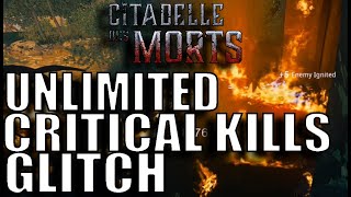 Black Ops 6 Zombies Glitches: Citadelle Des Morts Unlimited Critical Kills! (BO6 Zombies Glitches)