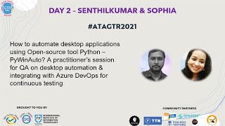 #ATAGTR2021 - "How to automate desktop applications using Open-source tool Python – PyWinAuto?