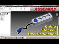 Tutorial - Assembly Electrical Equipment in Autodesk Inventor